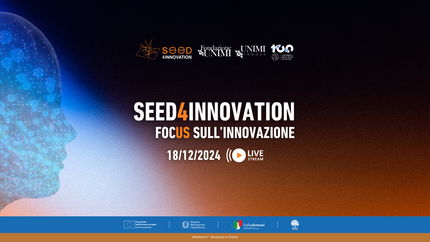 Visual diretta Seed4Innovation. Focus sull'innovazione