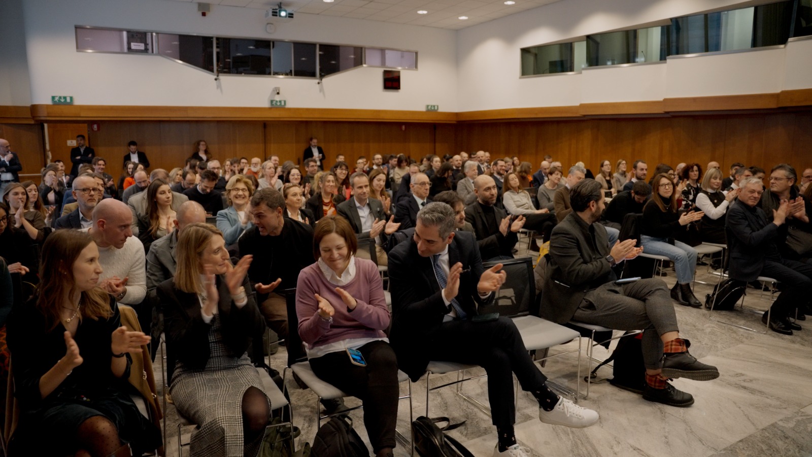 foto del pubblico durante la premiazione dei vincitori di Seed4Innovation 2024